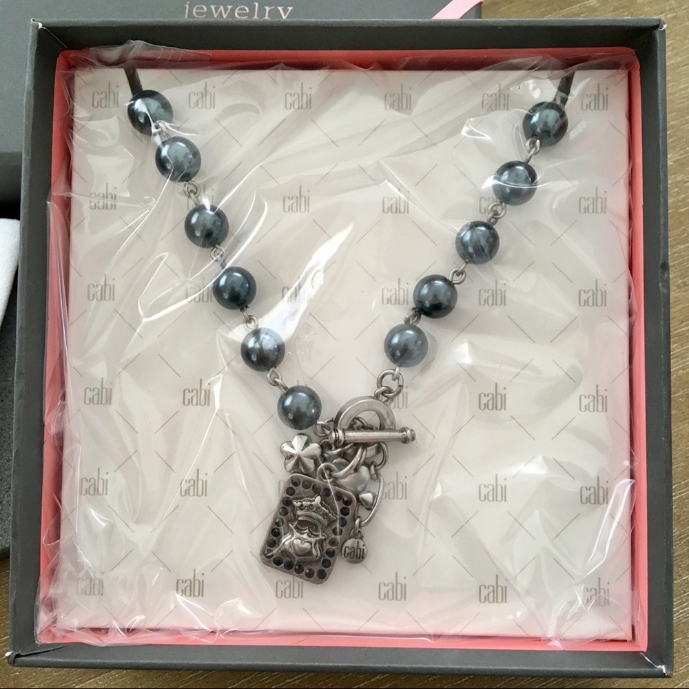 Cabi Black Pearl Heritage Necklace - NWT